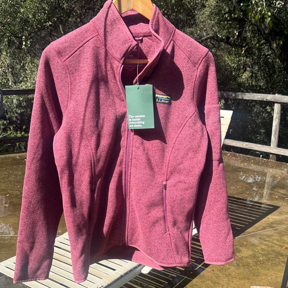 L.L. Bean Women's Raspberry Utility Jacket